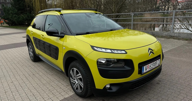Citroen C4 Cactus cena 37200 przebieg: 119000, rok produkcji 2014 z Wrocław małe 352